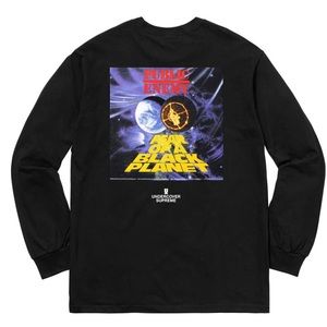 SUPREME PUBLIC ENEMY Counterattack L/S BLACK sz XL